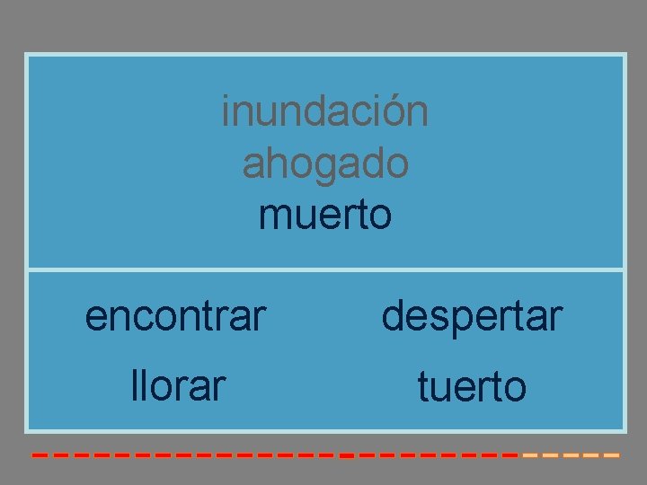 inundación ahogado muerto encontrar despertar llorar tuerto inundación ahogado muerto encontrar despertar llorar tuerto
