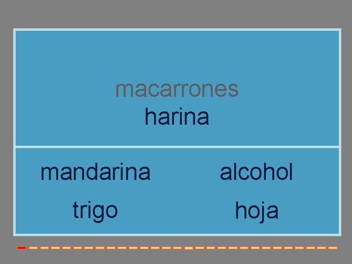 macarrones harina mandarina alcohol trigo hoja macarrones harina mandarina alcohol trigo hoja
