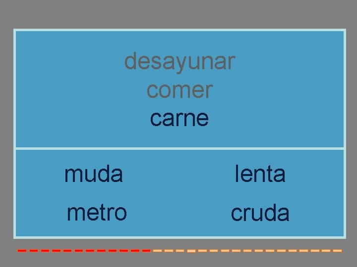 desayunar comer carne muda lenta metro cruda desayunar comer carne muda lenta metro cruda