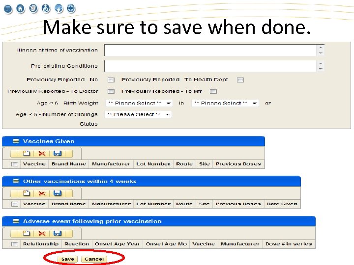 Make sure to save when done. 