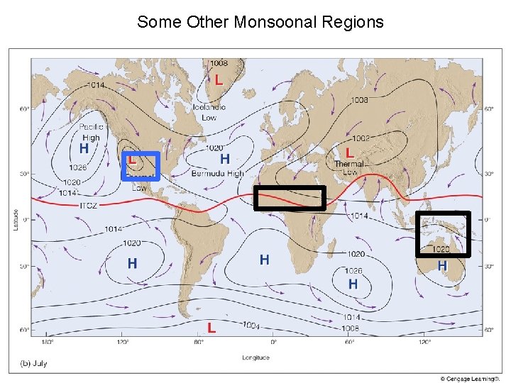 Some Other Monsoonal Regions 