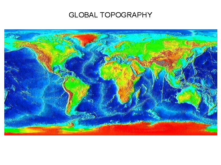 GLOBAL TOPOGRAPHY 