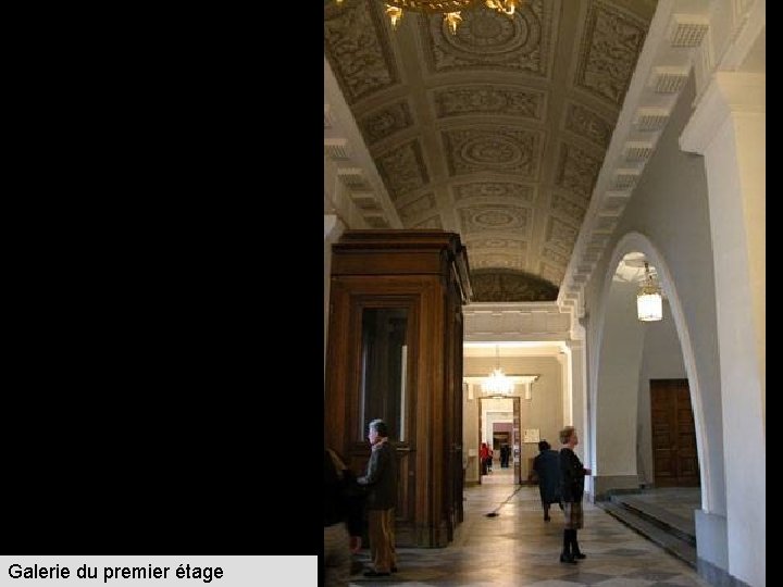 Galerie du premier étage 