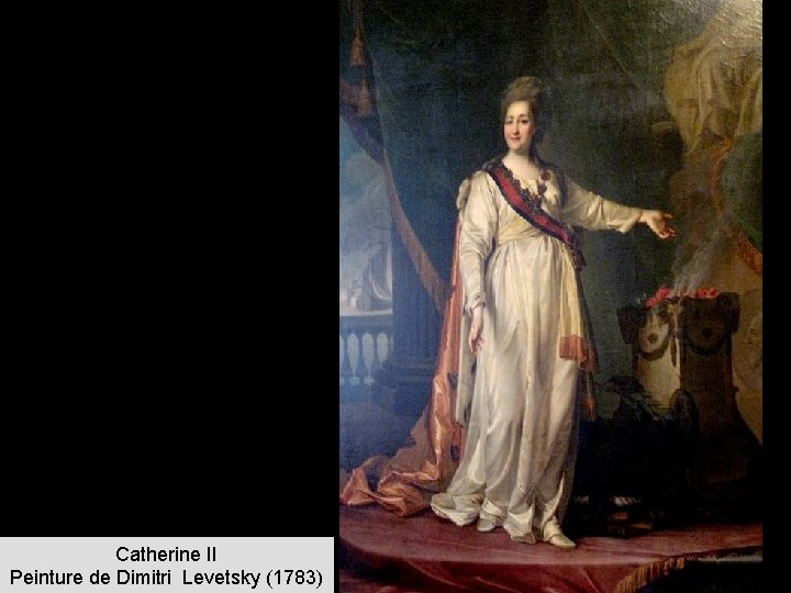 Catherine II Peinture de Dimitri Levetsky (1783) 