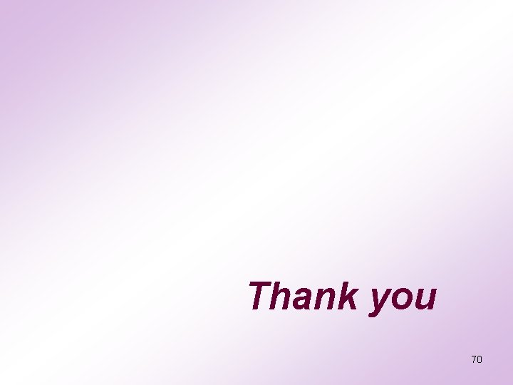 Thank you 70 Thank you 70