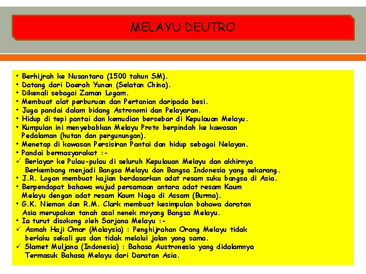 1 Sejarah Perkembangan Bahasa Melayu 1 1 Asalusul