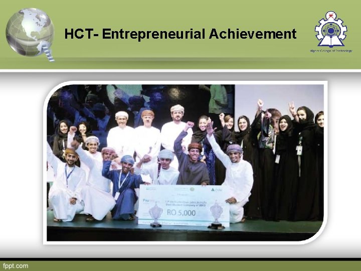 HCT- Entrepreneurial Achievement 