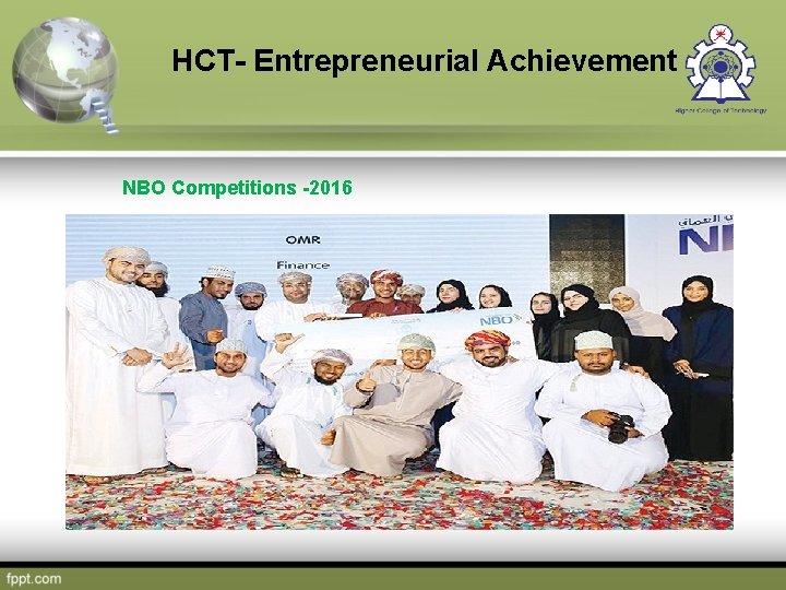 HCT- Entrepreneurial Achievement NBO Competitions -2016 