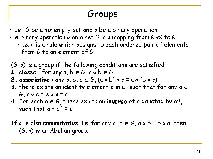 Number Theory We Work On Integers Only 2