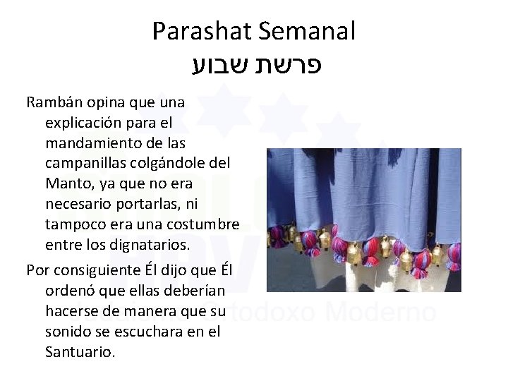 Parashat Semanal פרשת שבוע Rambán opina que una explicación para el mandamiento de las Parashat Semanal פרשת שבוע Rambán opina que una explicación para el mandamiento de las