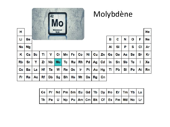 Molybdène 