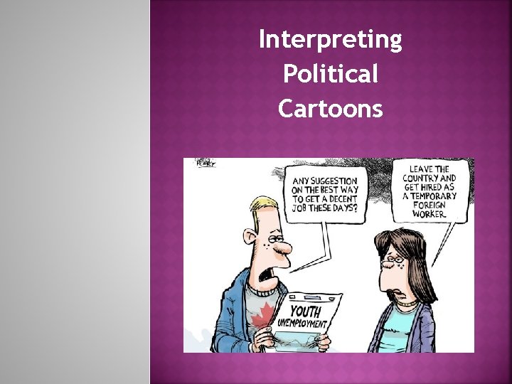 Interpreting Political Cartoons 