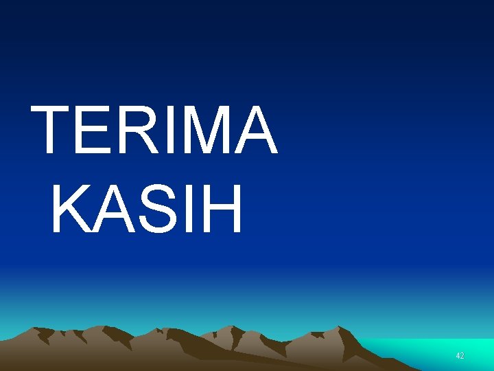 TERIMA KASIH 42 