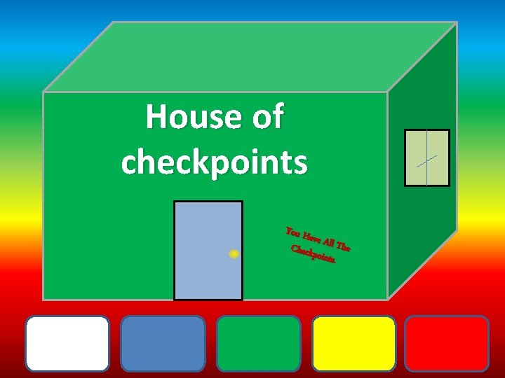 House of checkpoints You H ave Al Check l The points. 