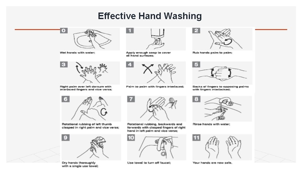 Effective Hand Washing 