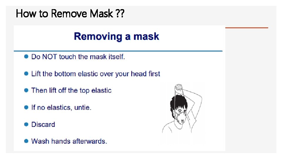 How to Remove Mask ? ? 