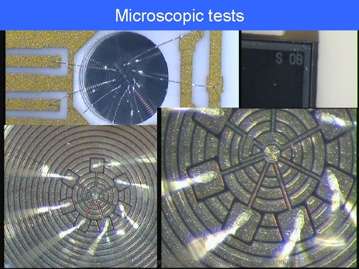 Microscopic tests T. Ishiwatari XII International Conference on Hadron Spectroscopy - Hadron 07 19