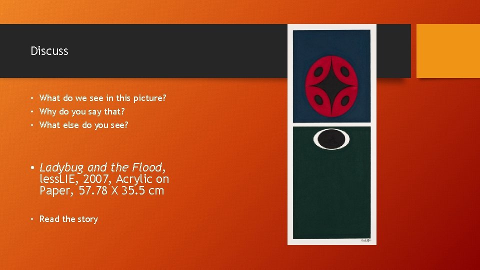 Discuss • What do we see in this picture? • Why do you say