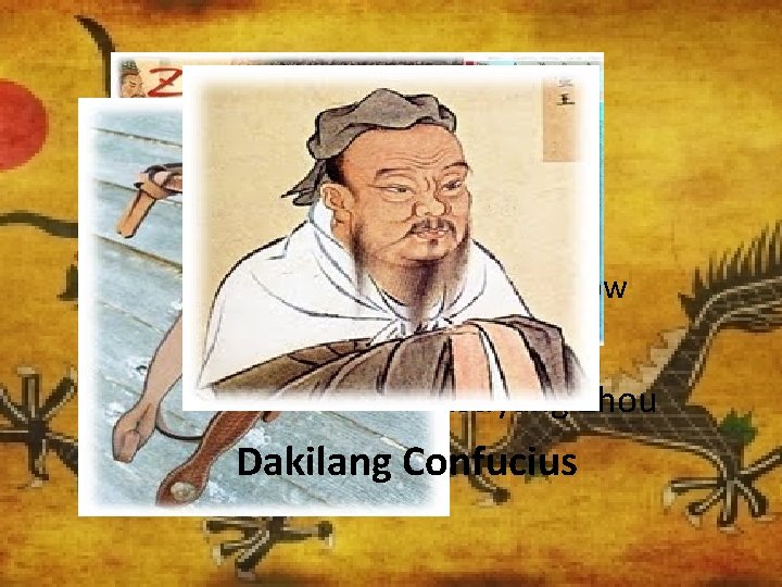 Crossbow Mapa ng Dinastiyang Zhou Dakilang Confucius 