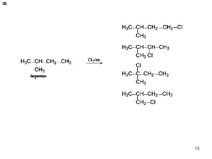 10. isopentan 13 