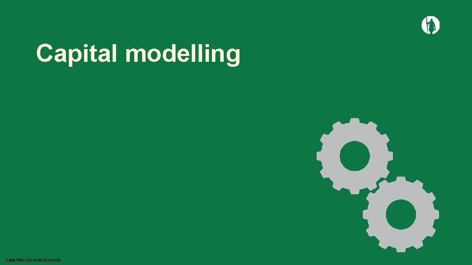 Capital modelling Classified: General Business 