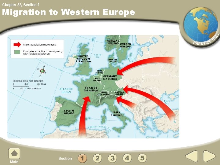 Chapter 33, Section 1 Migration to Western Europe 