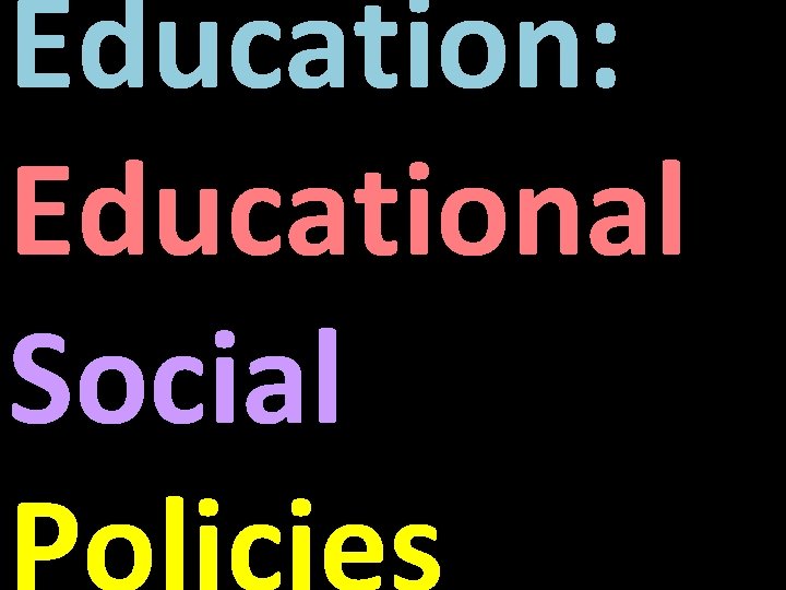 Education: Educational Social 