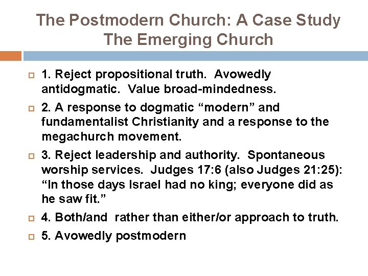 Christianity And Culture Christianity In A Post Modern
