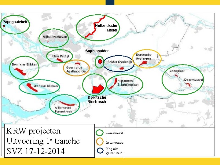 Papegaaiebek Hollandsche IJssel Sophiapolder Dordtsche Biesbosch KRW projecten Uitvoering 1 e tranche SVZ 17