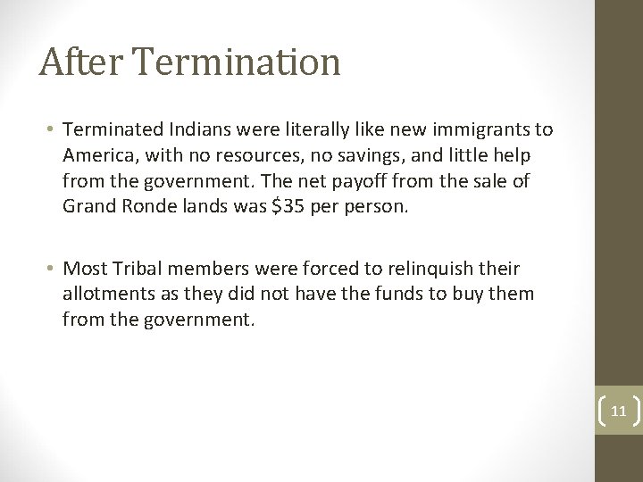 Termination 1954 1 1954 Western Oregon Indian Termination