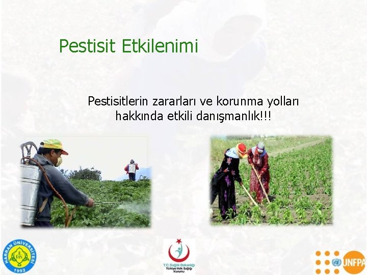 Pestisit Etkilenimi Pestisitlerin zararları ve korunma yolları hakkında etkili danışmanlık!!! 