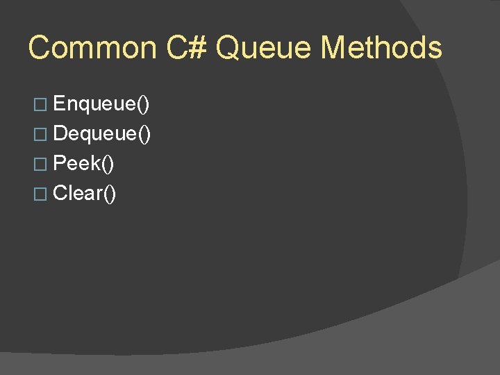 Data Structures And Database Applications Queues In C