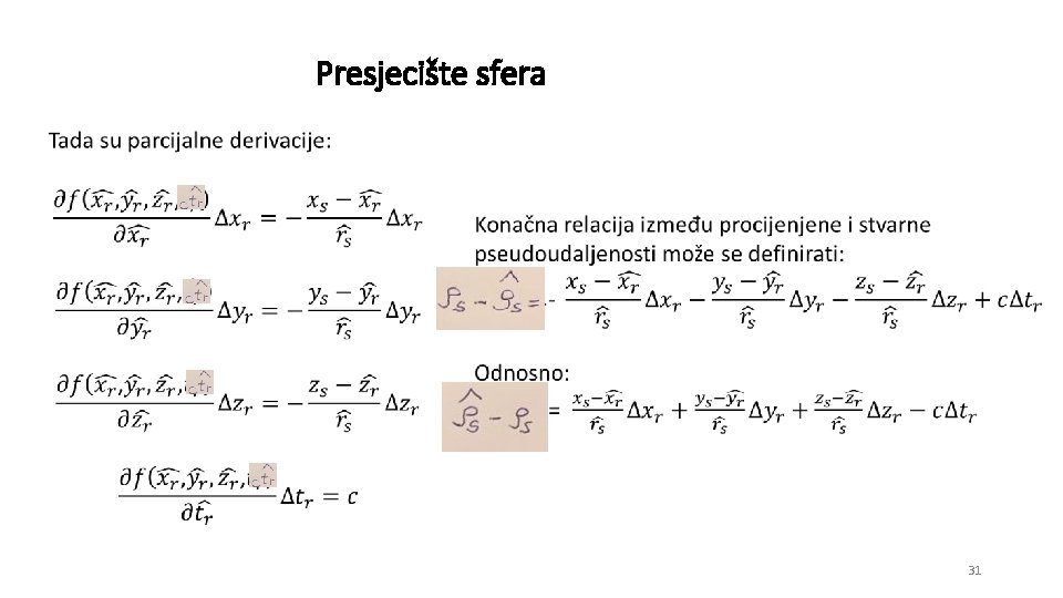 Presjecište sfera 31 