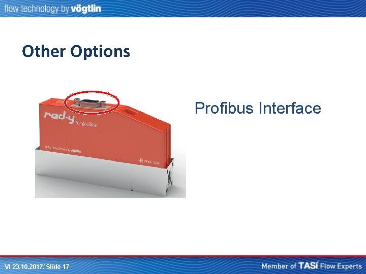 Other Options Profibus Interface VI 23. 10. 2017/ Slide 17 