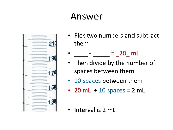 Answer • Pick two numbers and subtract them • ____ - _____ = _20_