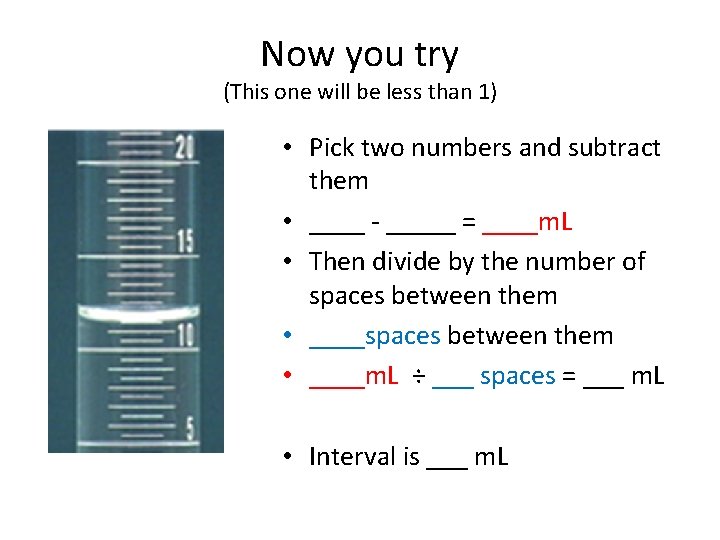 Now you try (This one will be less than 1) • Pick two numbers