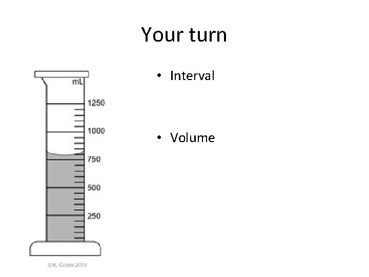 Your turn • Interval • Volume 