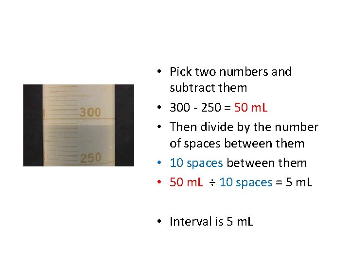  • Pick two numbers and subtract them • 300 - 250 = 50