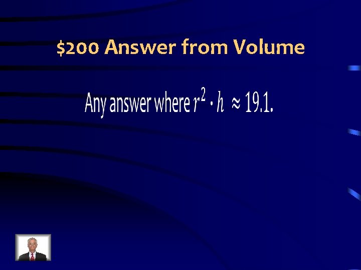 $200 Answer from Volume 