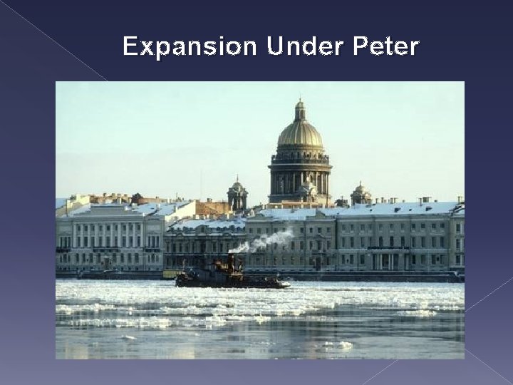 Expansion Under Peter 
