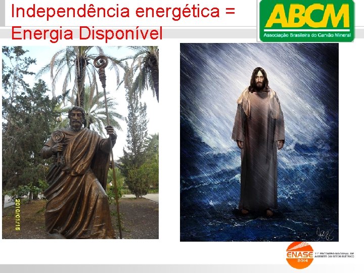 Independência energética = Energia Disponível 