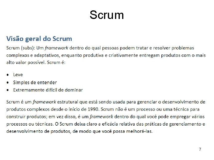 Scrum 7 