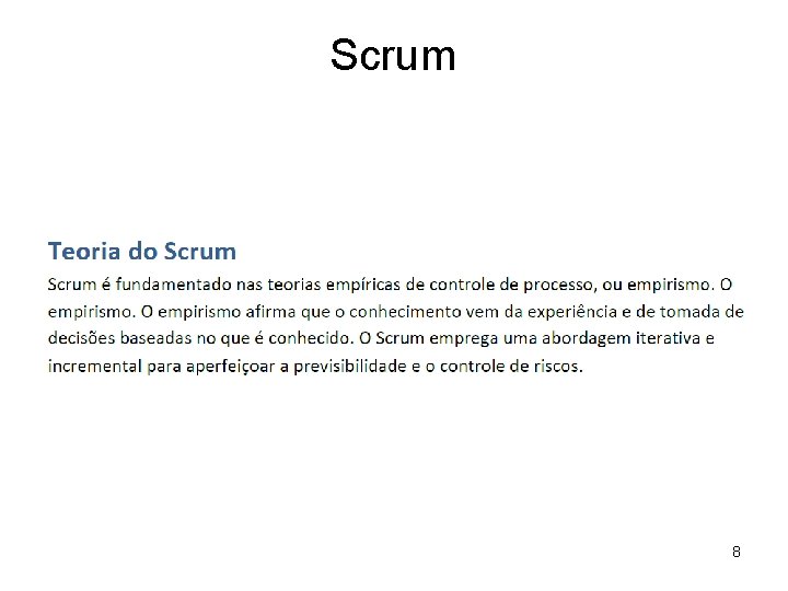 Scrum 8 