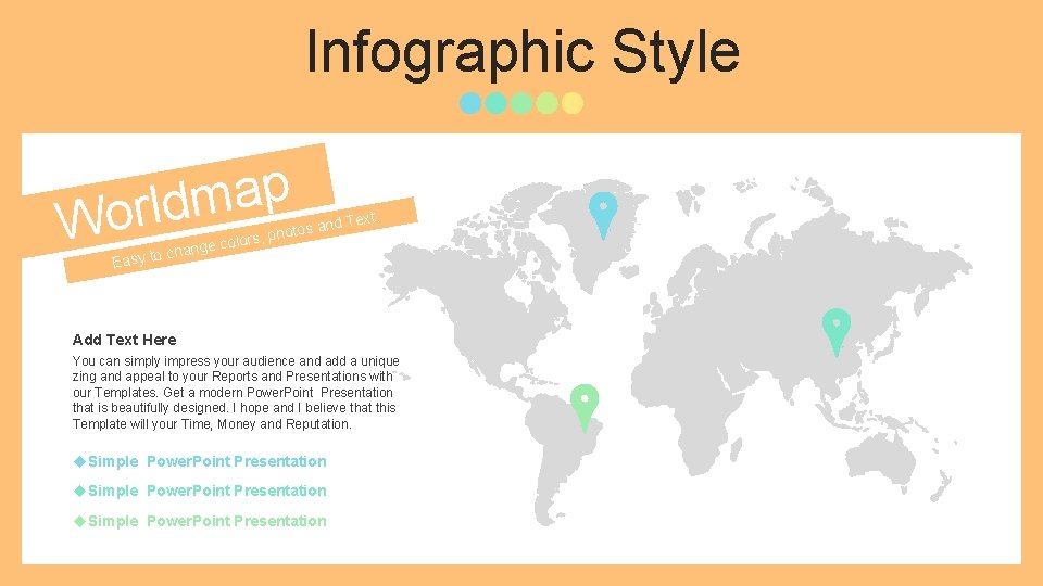 Infographic Style • Infographic Style p a m d l r o W hange