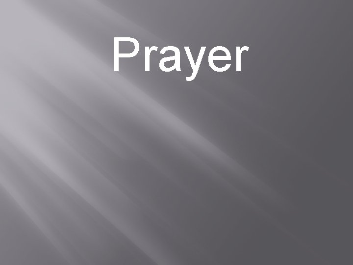 Prayer 