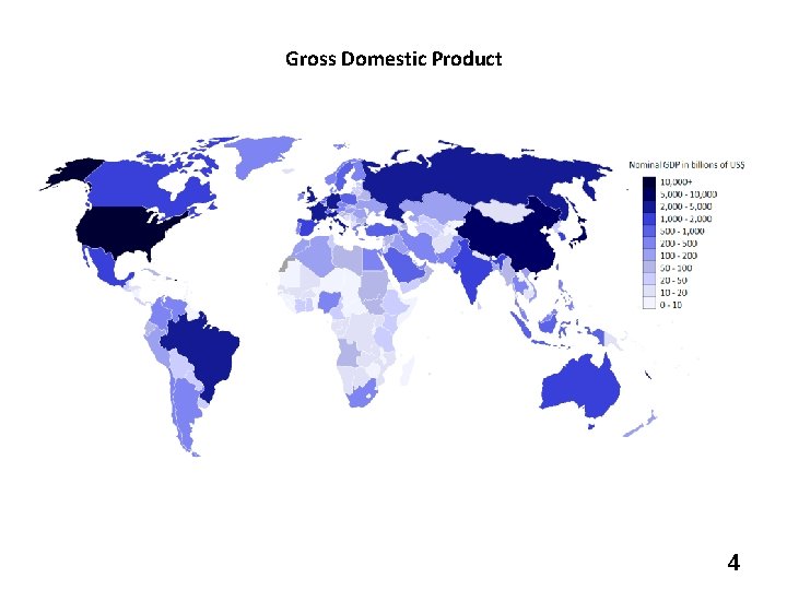 Gross Domestic Product 4 