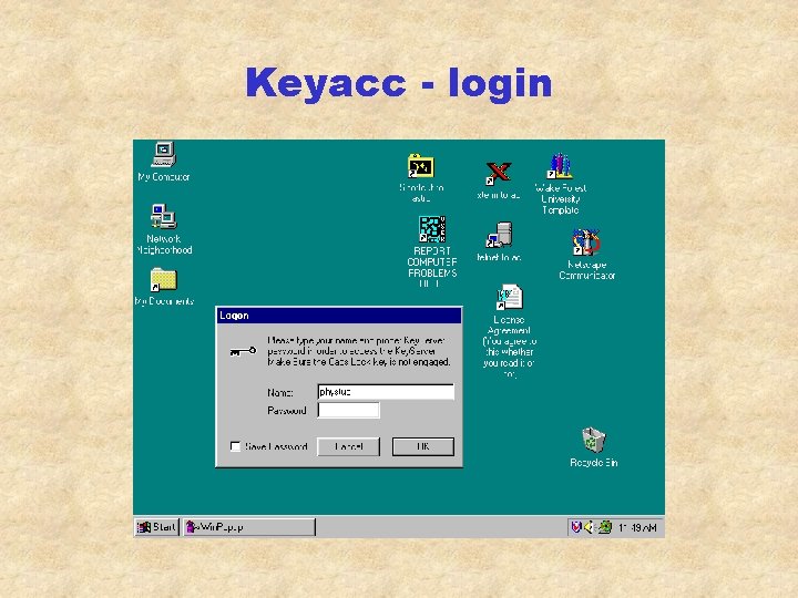 Keyacc - login 