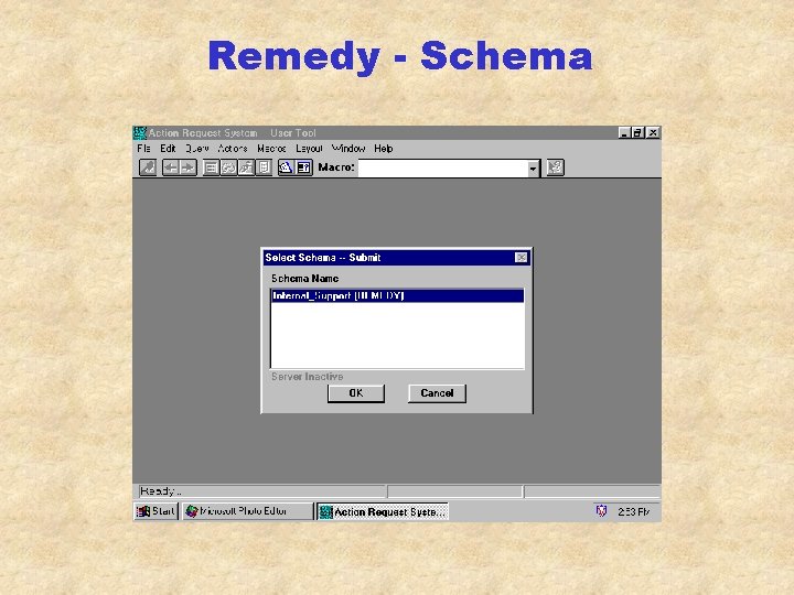 Remedy - Schema 