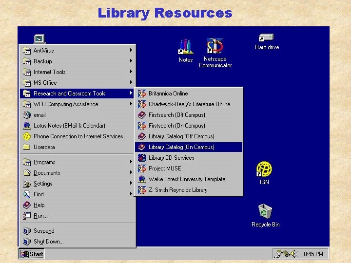 Library Resources 