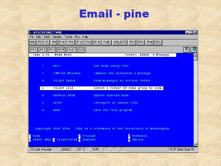 Email - pine 